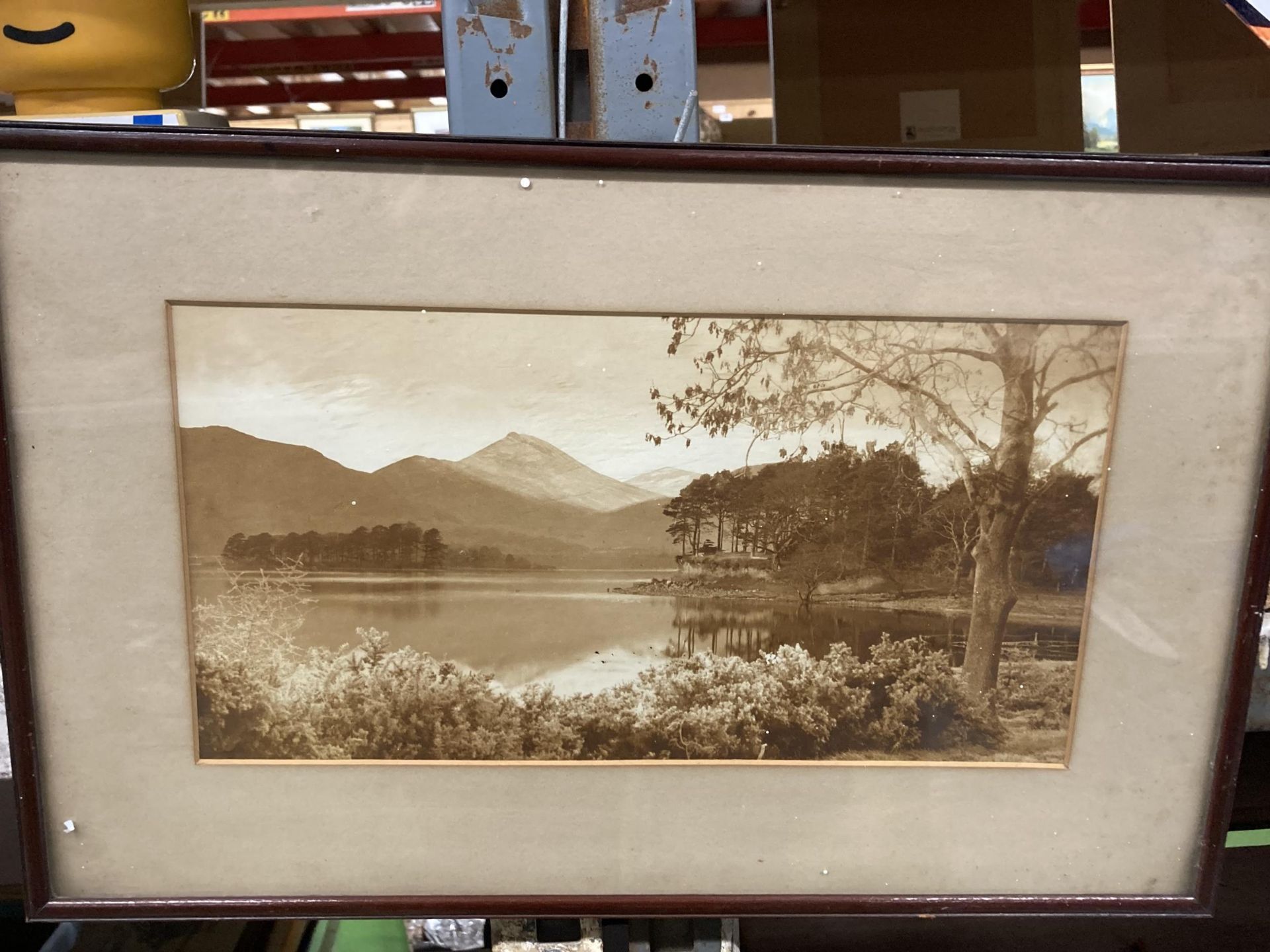 TWO PHOTOGRAPHIC SEPIA PRINTS OF LAKELAND SCENES - Bild 3 aus 5