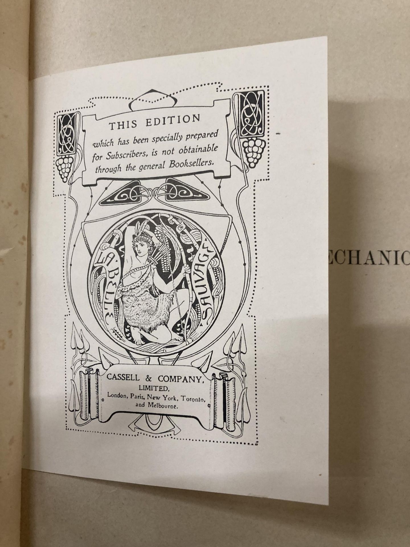 A SET OF SIX VINTAGE CASSELL'S ENCYCLOPAEDIA OF MECHANICS BOOKS - Bild 5 aus 7