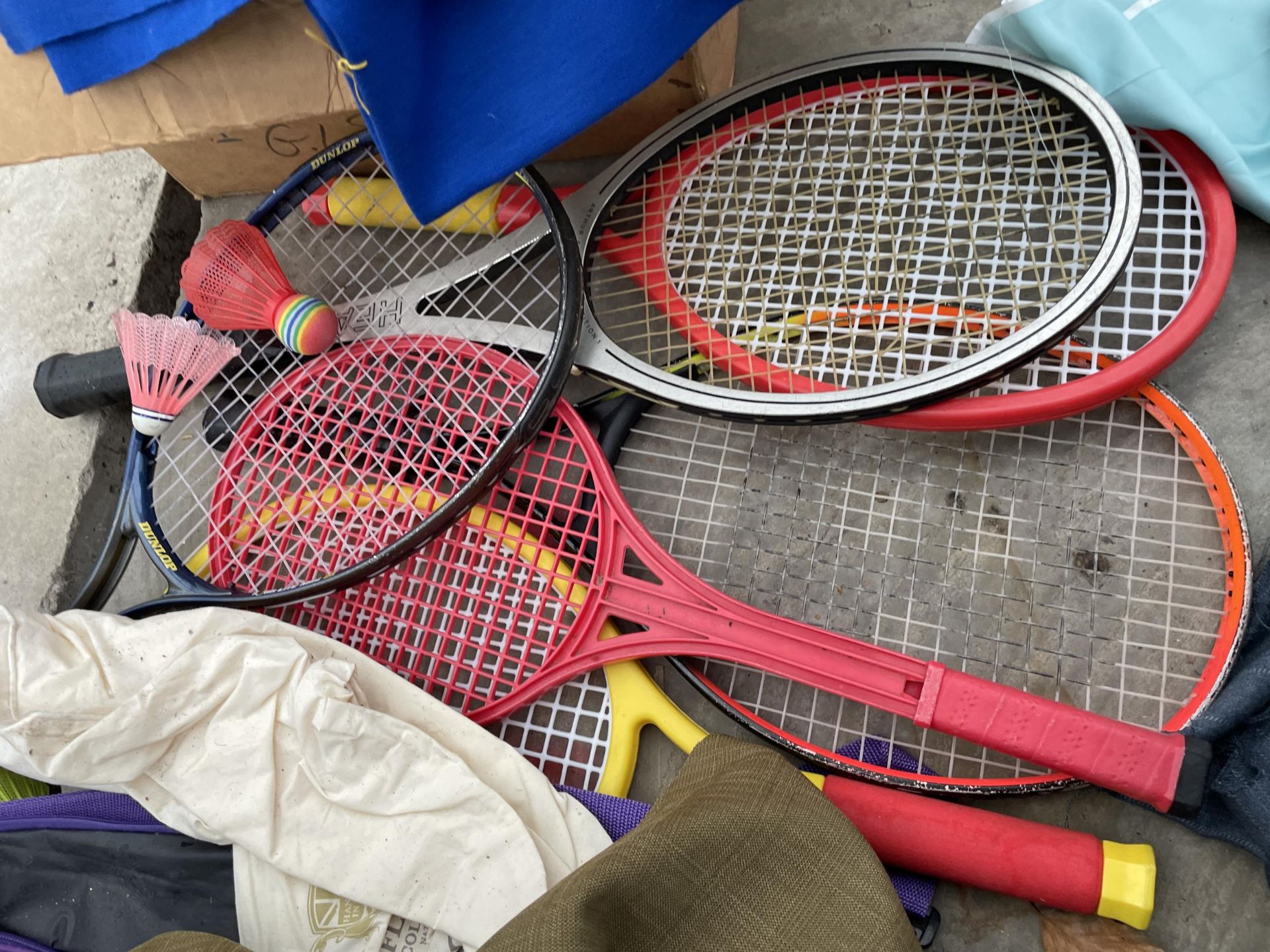 AN ASSORTMENT OF SPORTS MAGAZINES AND TENNIS RACKETS ETC - Image 3 of 3