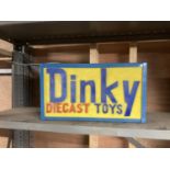 A DINKY DIECAST TOYS ILLUMINATED LIGHT BOX SIGN