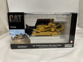 A NORSCOT (MINT AND BOXED) MODEL - CAT D11R CARRY DOZER TRACK TYPE TRACTOR