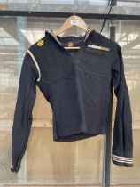 A VINTAGE NAVY JACKET