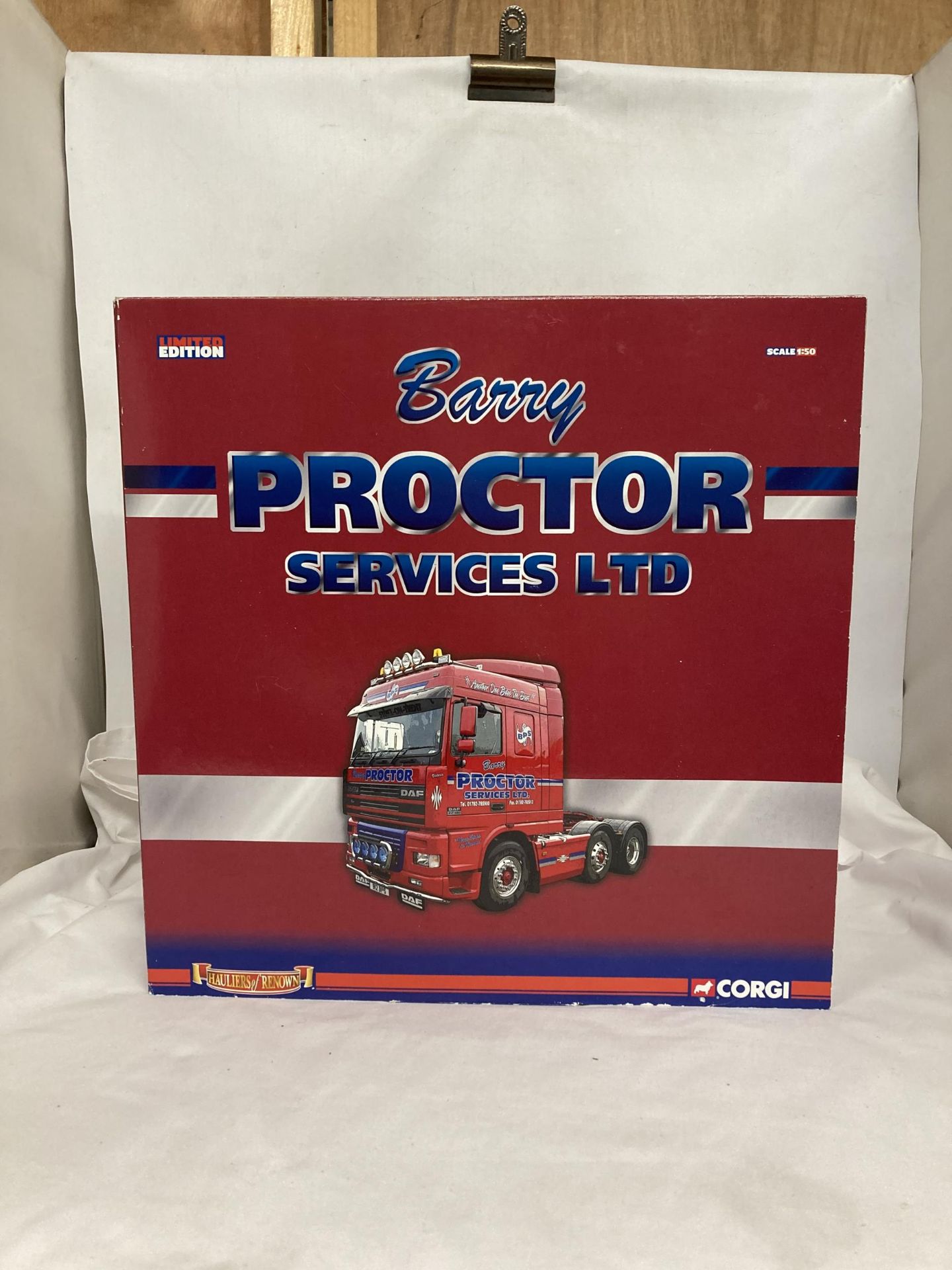 A CORGI MODEL NO. CC99169 - BARRY PROCTOR SERVICES LIMITED (MINT) BOXED 1:50 SCALE