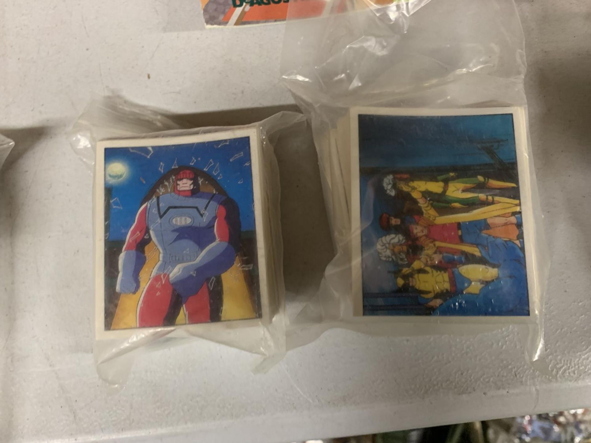 TWO PACKETS OF X- MEN STICKERS