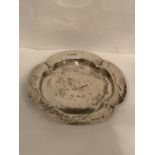 A SILVER GEORGE V 1912 ATKIN BROS SHEFFIELD TRINKET DISH GROSS WEIGHT 71 GRAMS