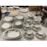 A WEDGWOOD HOME 'EDEN' PATTERN PART DINNER AND TEA SERVICE