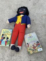 TWO BOOKS BY ENID BLYTON AND A DOLL