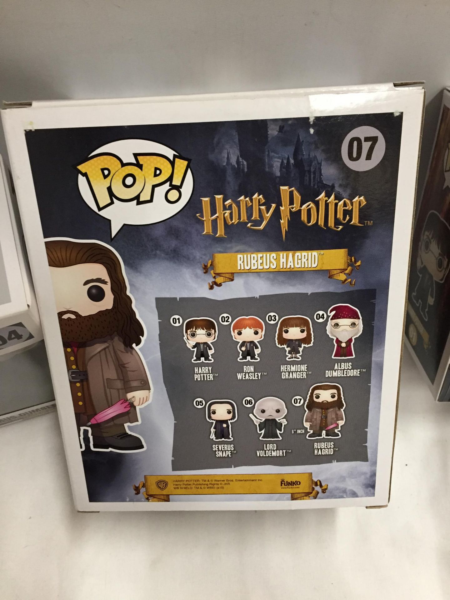 A COLLECTION OF FIVE 'POP' FIGURES TO INCLUDE FOUR HARRY POTTER AND ONE DISNEY - ALL AS NEW IN BOXES - Image 2 of 3