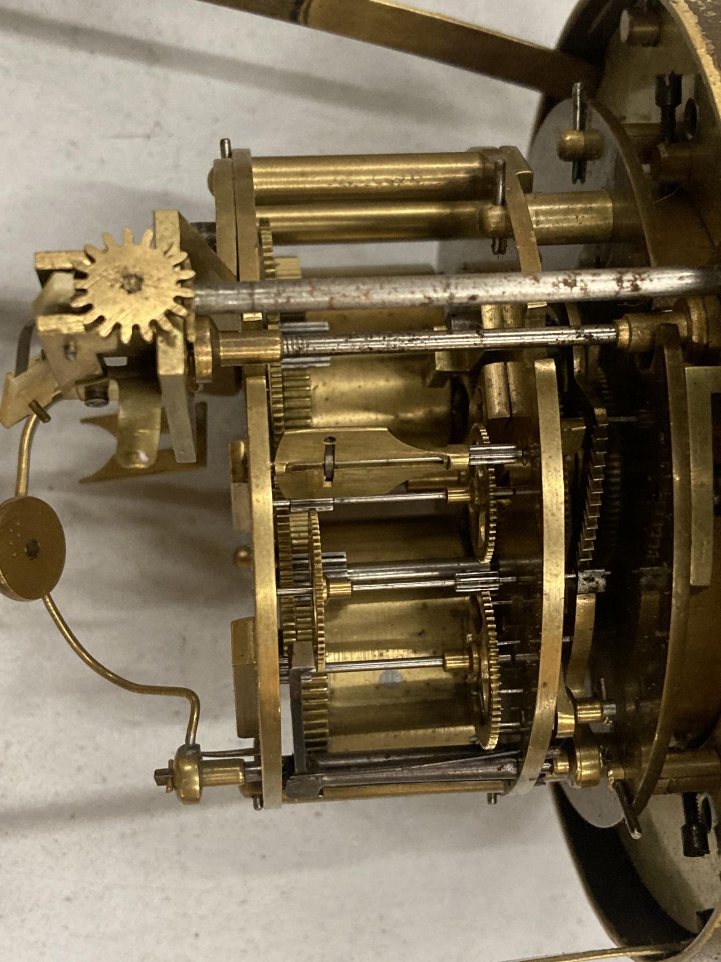 A VISUAL ESCAPEMENT CLOCK, BELIEVED WORKING ORDER - Image 3 of 3