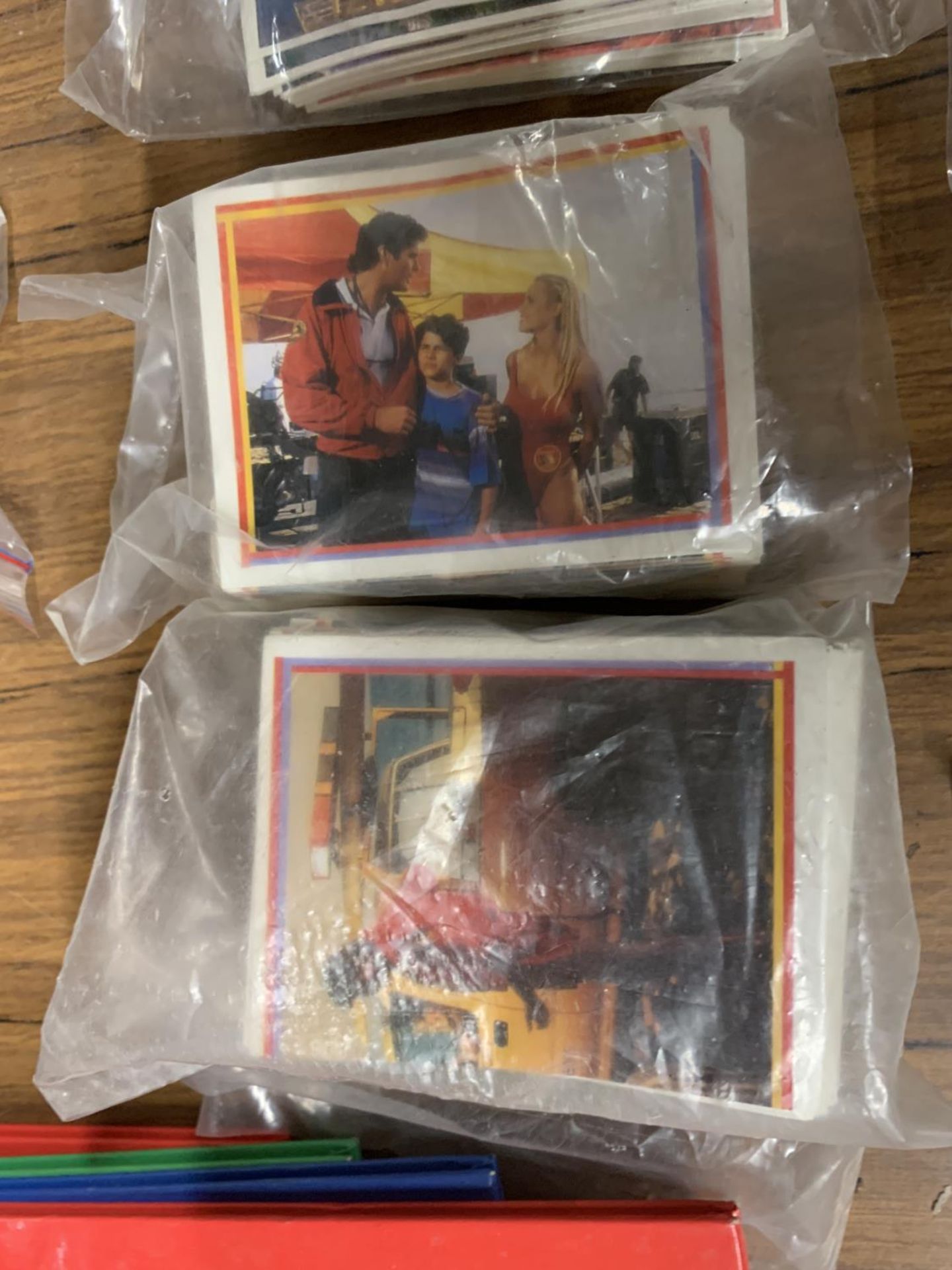 TWO PACKETS OF BAYWATCH STICKERS