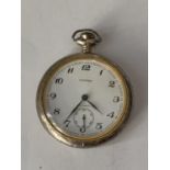 A CLIPPER 17 JEWELS POCKET WATCH