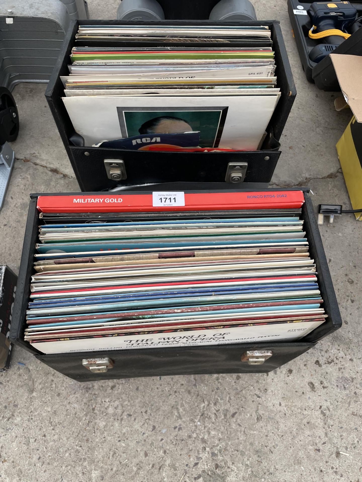 AN ASSORTMENT OF VARIOUS LP RECORDS