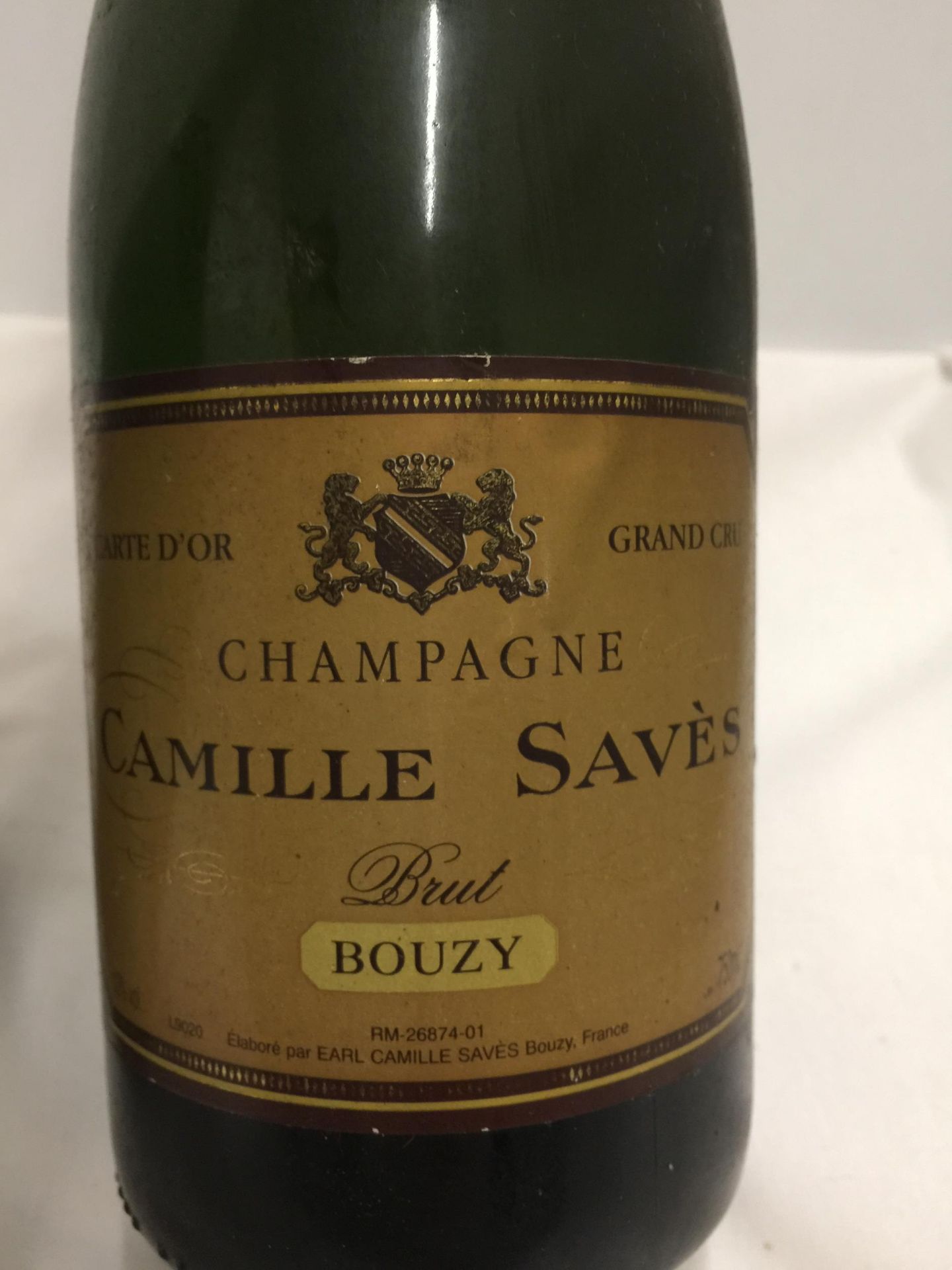 TWO BOTTLES - 75CL CAMILLE SAVE'S CHAMPAGNE AND SEPPELT PREMIER CUVEE BRUT - Image 2 of 3