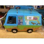 A SCOOBY DAY MYSTERY MACHINE VAN GHOST PATROL AND FULL SET OF CHARACTER FIGURES