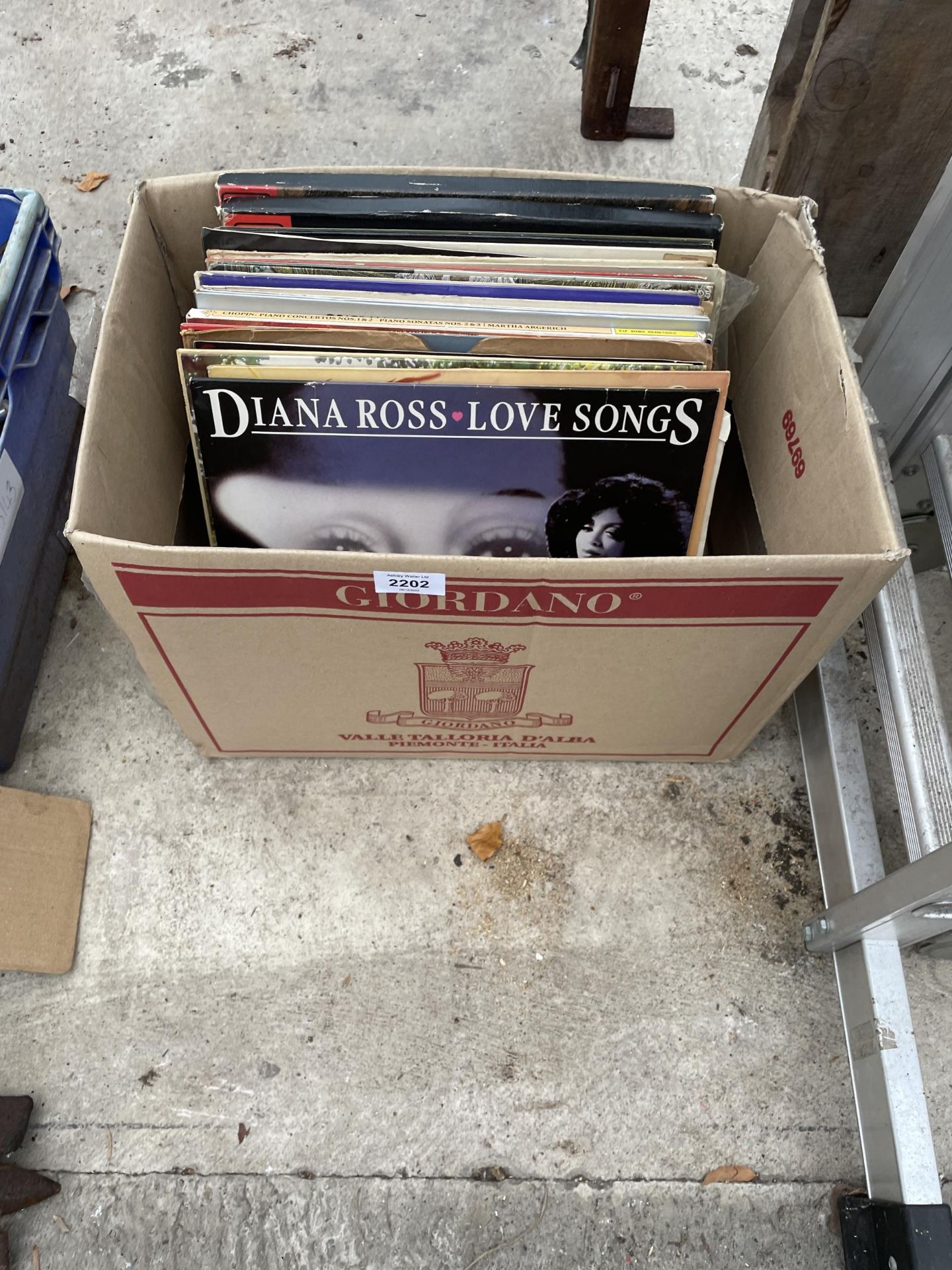 AN ASSORTMENT OF LP RECORDS