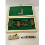 A BOXED SET OF FAITHFULL JOINERY TOOLS