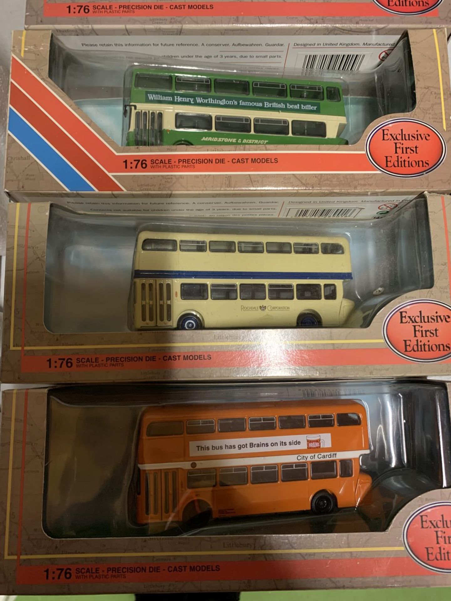 EIGHT BOXED GILBOW BUSES, EXCLUSIVE FIRST EDITIONS, SCALE 1:76 - AS NEW - Image 2 of 4