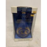 A BOXED 75CL BOTTLE - BELLS PRINCE ANDREW & SARAH FERGUSON SCOTCH WHISKY DECANTER
