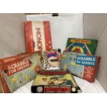 A COLLECTION OF BOARD GAMES