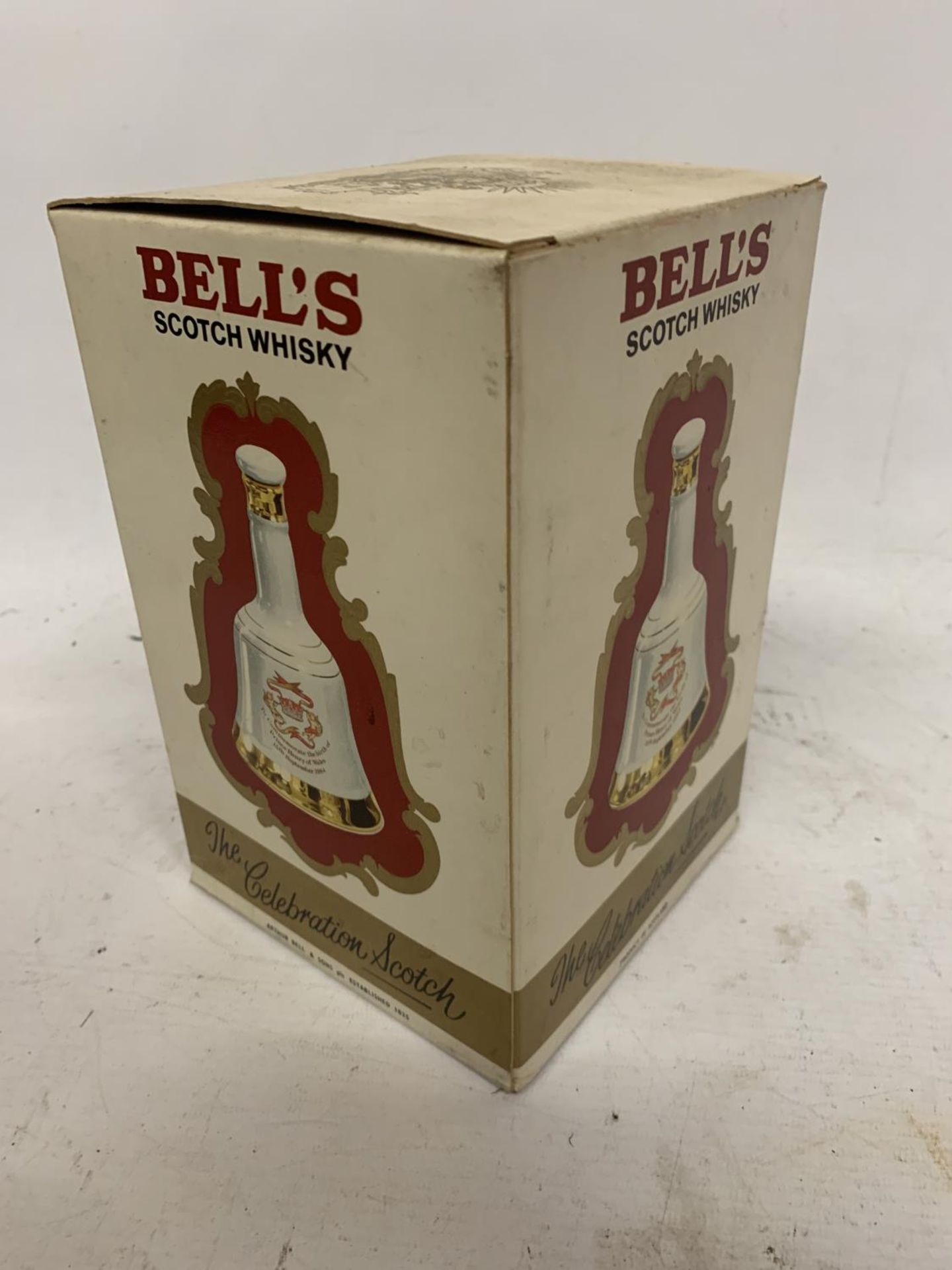 A BOXED 50CL BOTTLE - BELLS PRINCE HENRY OF WALES 1984 SCOTCH WHISKY - Image 2 of 2