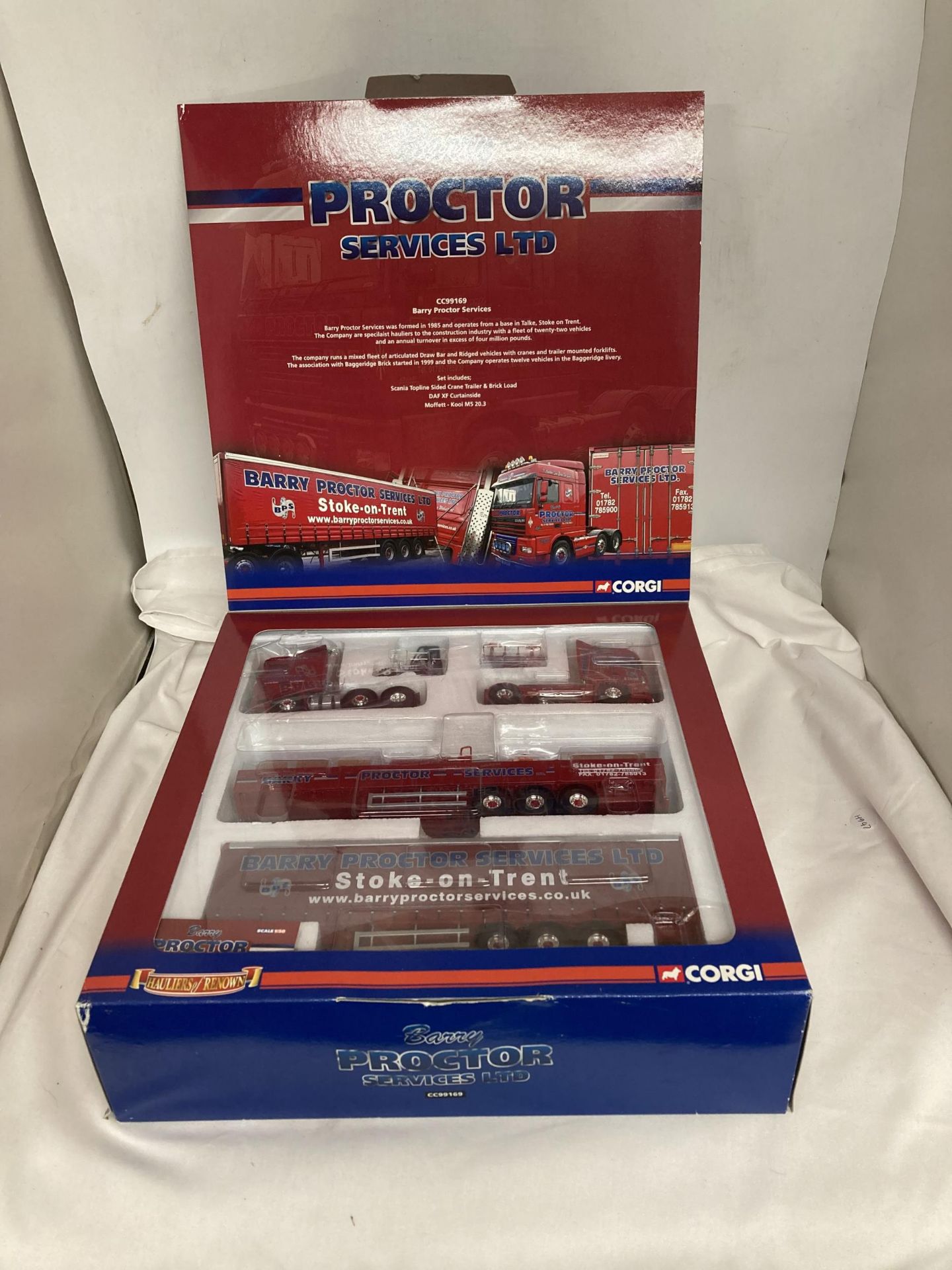 A CORGI MODEL NO. CC99169 - BARRY PROCTOR SERVICES LIMITED (MINT) BOXED 1:50 SCALE - Bild 3 aus 3