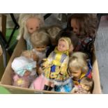 A LARGE QUANTITY OF DOLLS