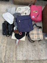 AN ASSORTMENT OF LADIES HANDBAGS AND PURSES