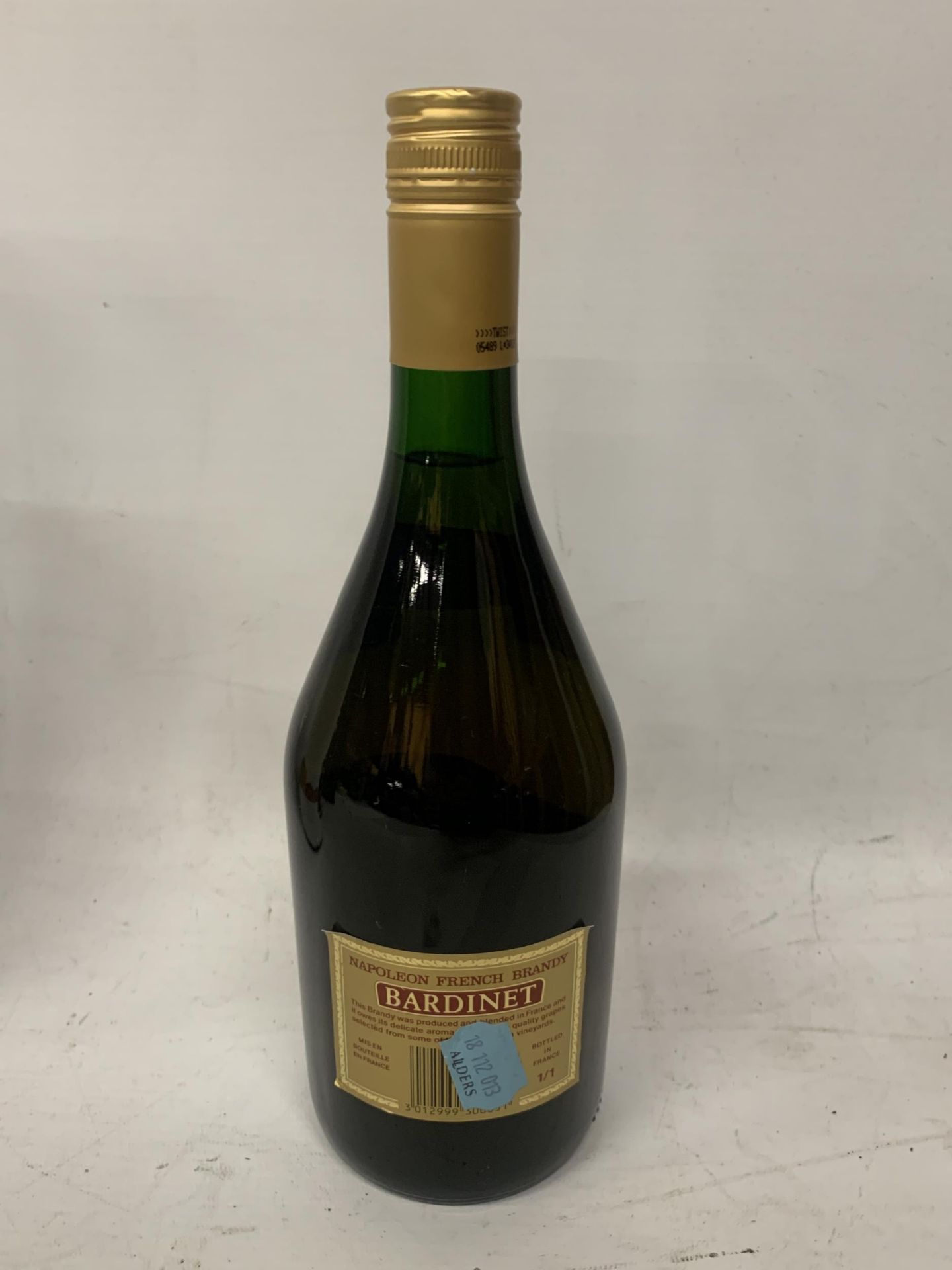 A 1L BARDINET V.S.O.P SPECIAL 50% HIGH STRENGTH NAPOLEON FRENCH BRANDY - Bild 3 aus 3