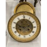 A VISUAL ESCAPEMENT CLOCK, BELIEVED WORKING ORDER