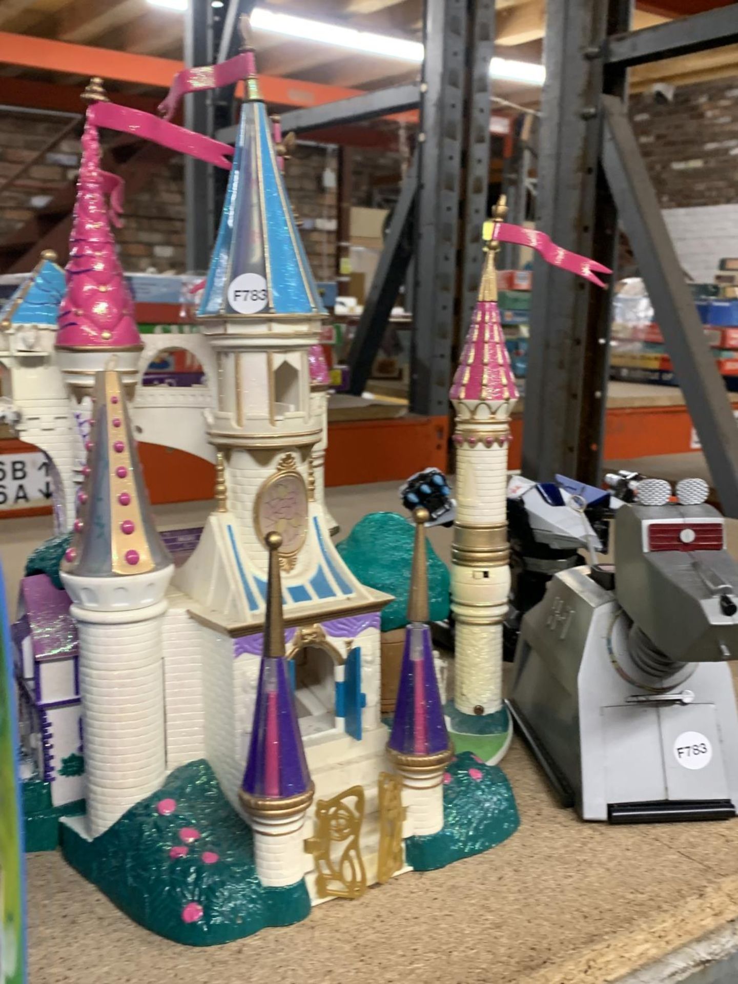 A PRINCESS CASTLE, DR WHO K-9 AND A SPACE SHIP - Image 2 of 3