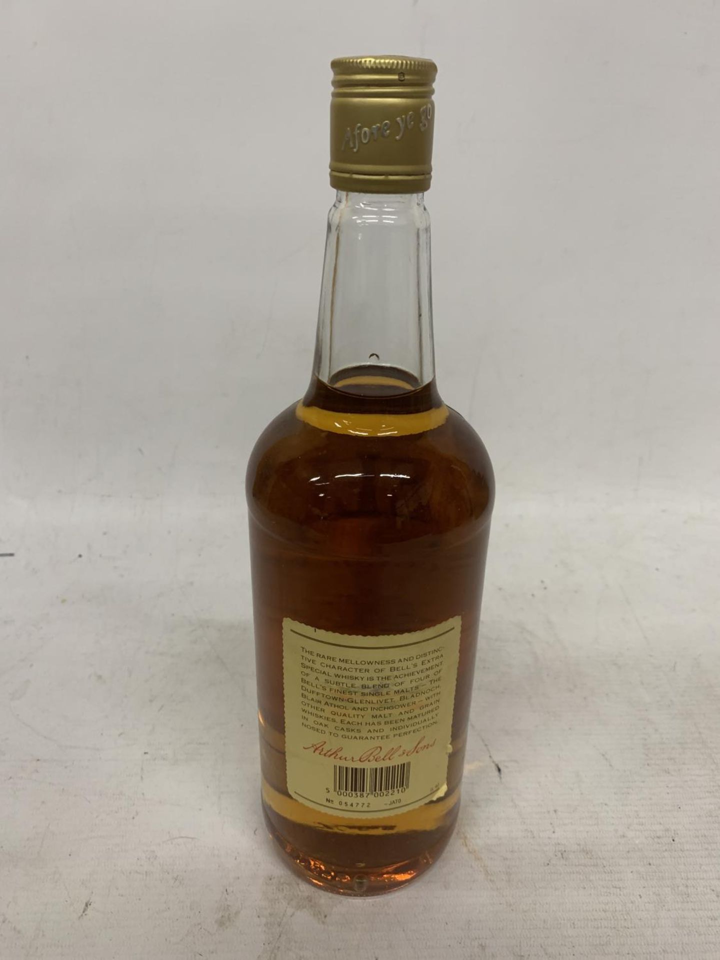 A 1 LITRE BOTTLE OF BELL'S SCOTCH WHISKY - Image 2 of 2