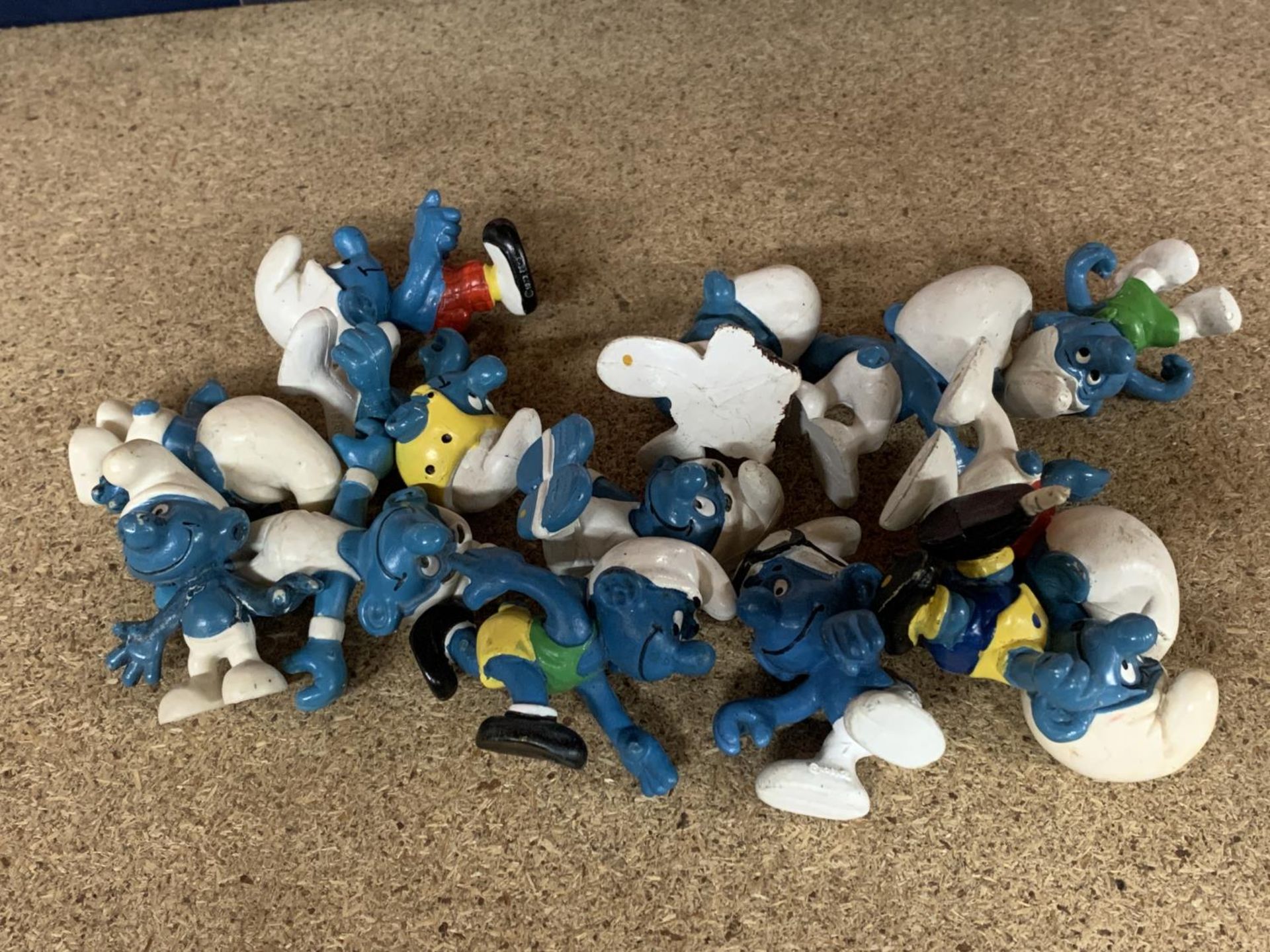 A COLLECTION OF VINTAGE SMURFS