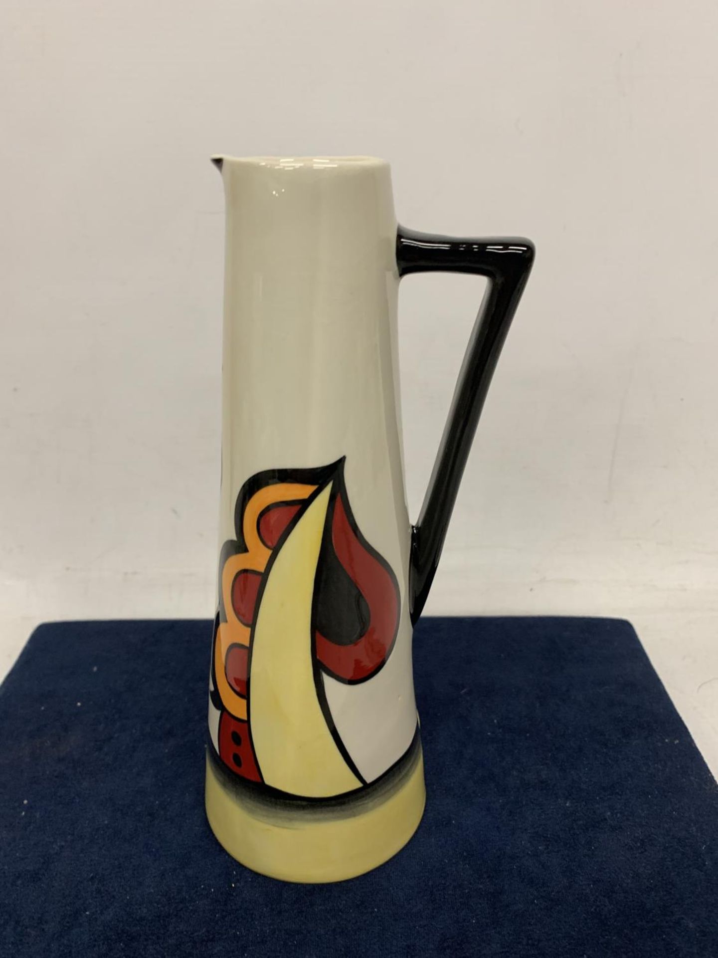 A LORNA BAILEY HAND PAINTED AND SIGNED CONICAL JUG RAVENSDALE - Image 3 of 3