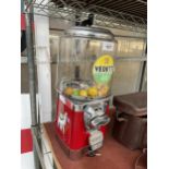 A VEDETT GOB STOPPER MACHINE WITH TOKENS AND KETYS ETC