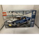 A BOXED LEGO CREATOR FORD MUSTANG 10265