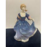 A ROYAL DOULTON ELIZABETH FIGURE