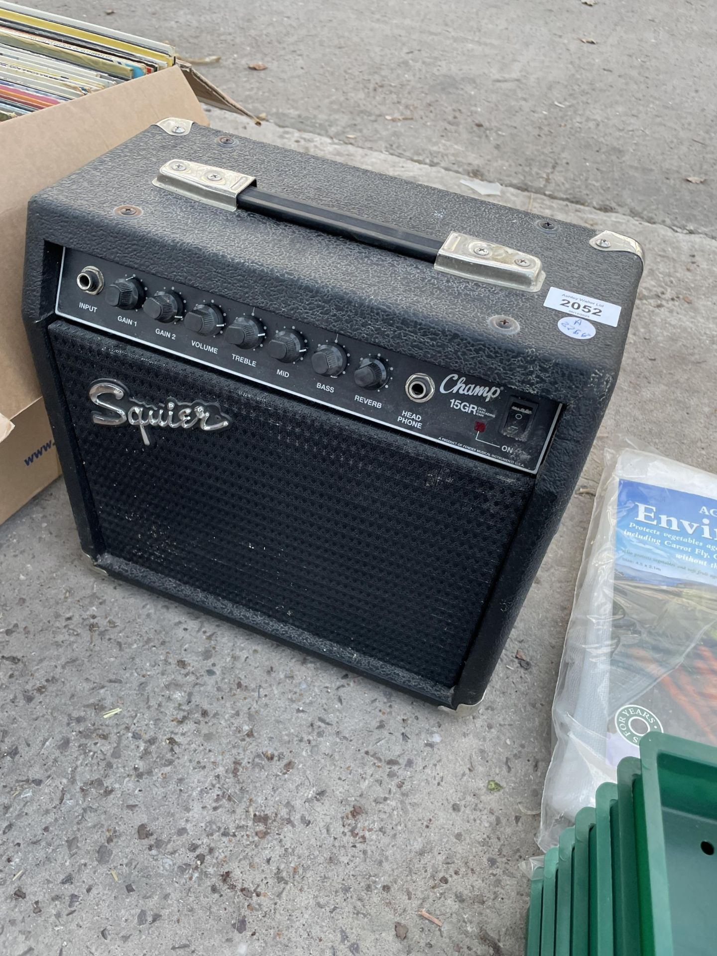 A SQUIRE ELECTRIC AMPLIFIER