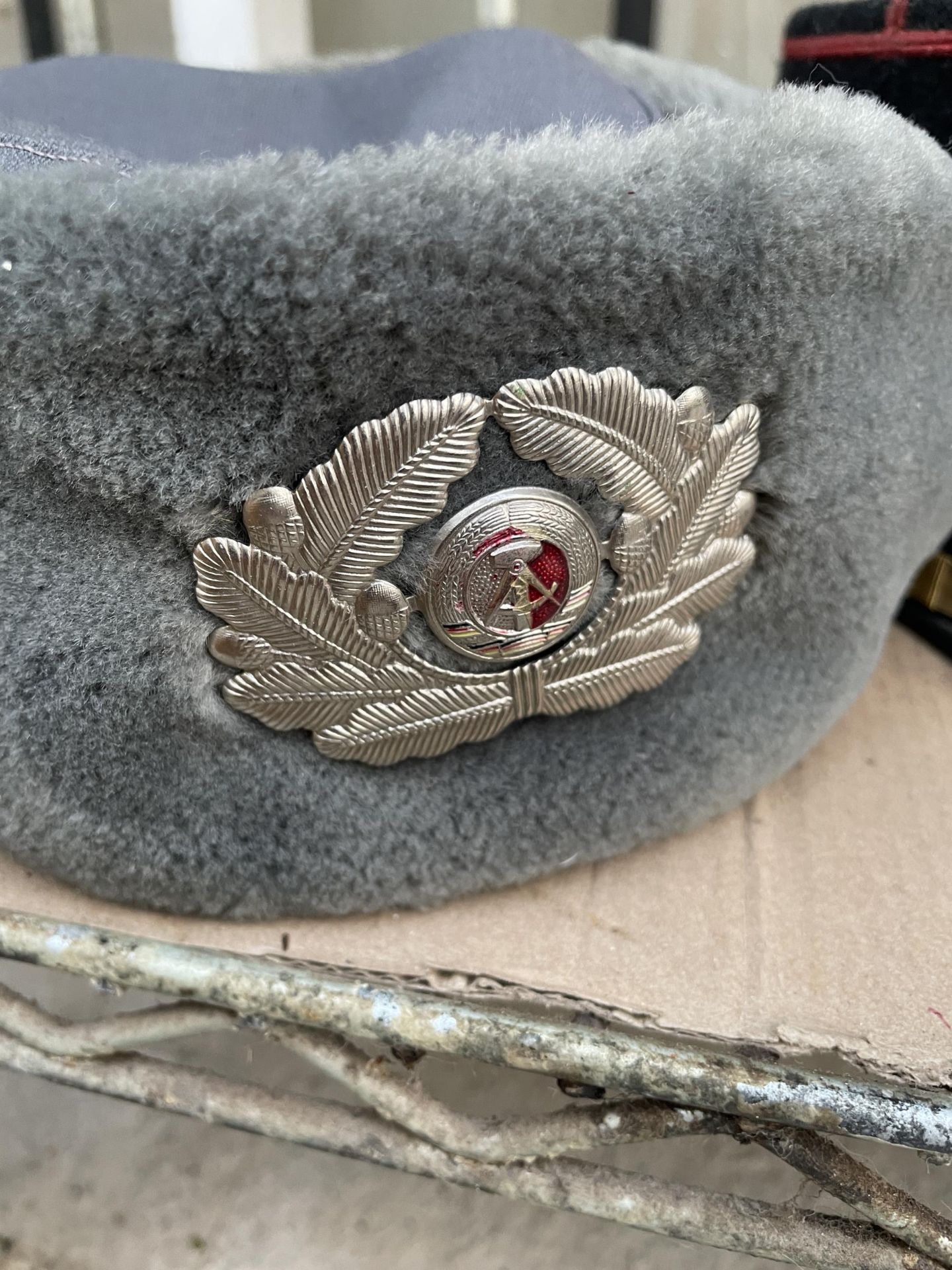 TWO MILITARY HATS - Image 2 of 3