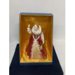 A LIMITED EDITION NO 2176/5000 BOXED ROYAL DOULTON FIGURE QUEENS OF THE REALMS QUEEN ELIZABETH I