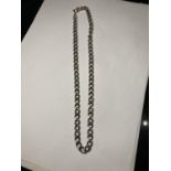 A 20" SILVER NECK CHAIN