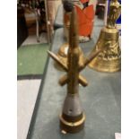A TRENCH ART MISSILE WITH TRAVERSING BULLETS