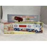 TWO BOXED DINKY MODELS NO. 945 - AN ESSO FUEL TANKER AND NO. 981 - A HORSEBOX