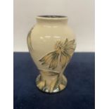 A MOORCROFT CORNFLOWER VASE 4 INCHES TALL