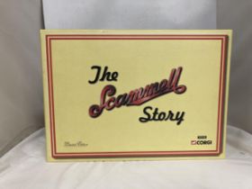 A CORGI MODEL NO. CC99140 - A BOXED SET "THE SCAMMELL STORY" LIMITED EDITION SIX PIECE SET 1:50