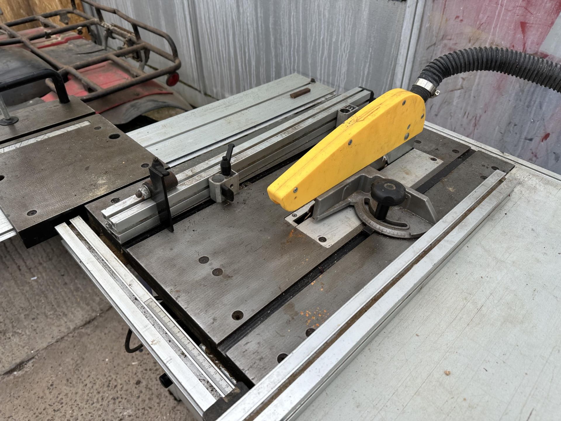 A CHARNWOOD TABLE SAW WITH REMOVABLE TROLLEY BASE - NO VAT - Image 2 of 5