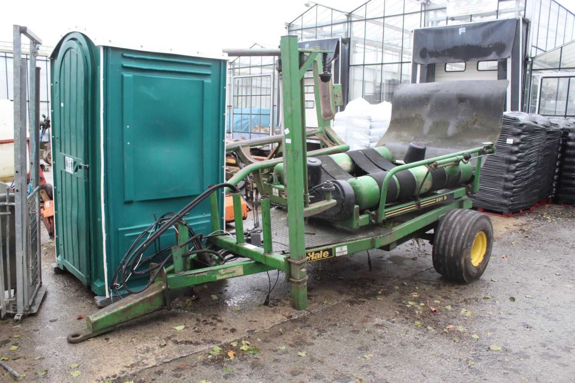 MCHALE 991B BALE WRAPPER CONTROL BOX IN THE OFFICE IN WORKING ORDER + VAT