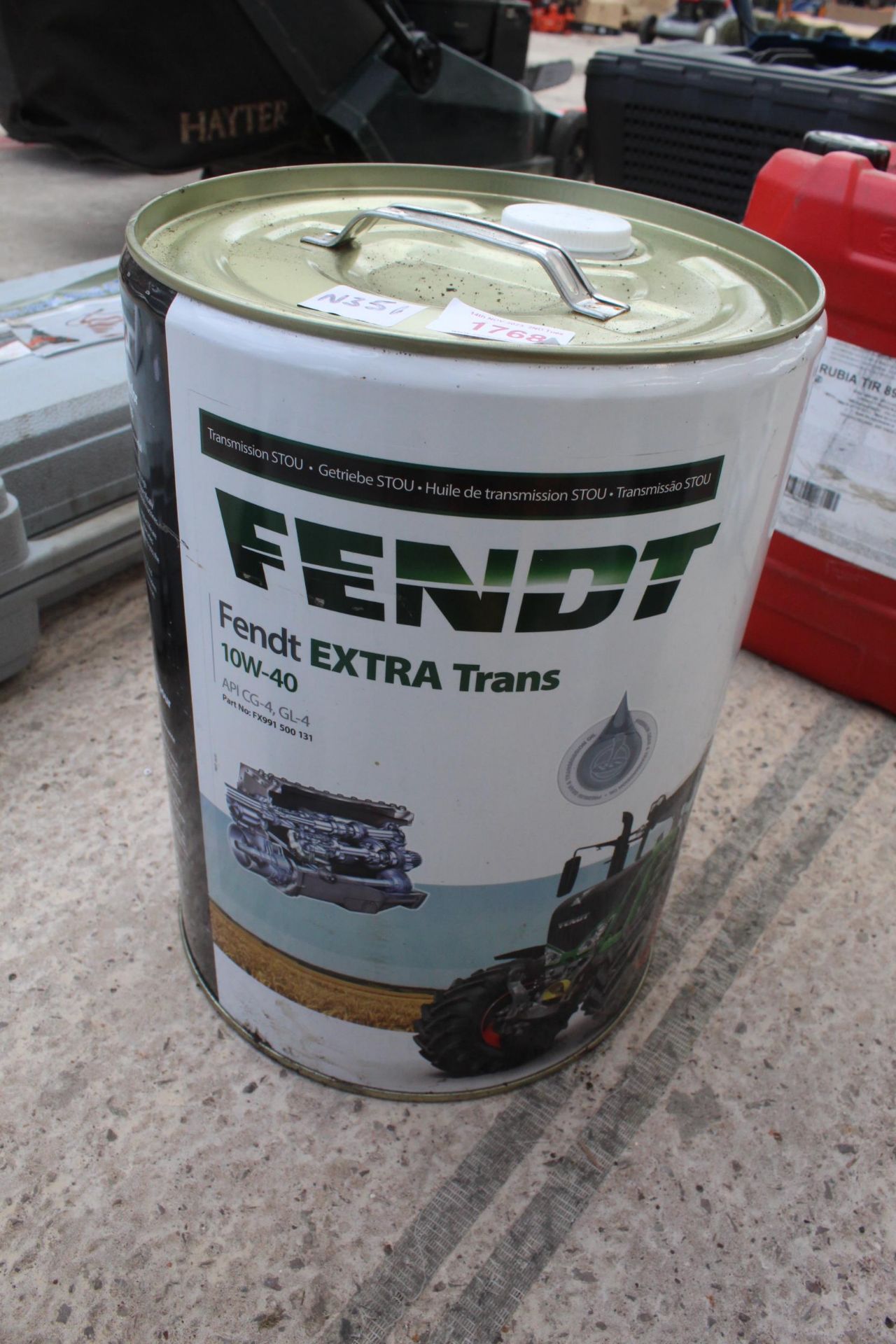 NEW FENDT EXTRA TRANS 10-40 20LT + VAT