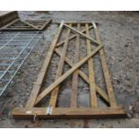 11 FT WOODEN GATE + VAT