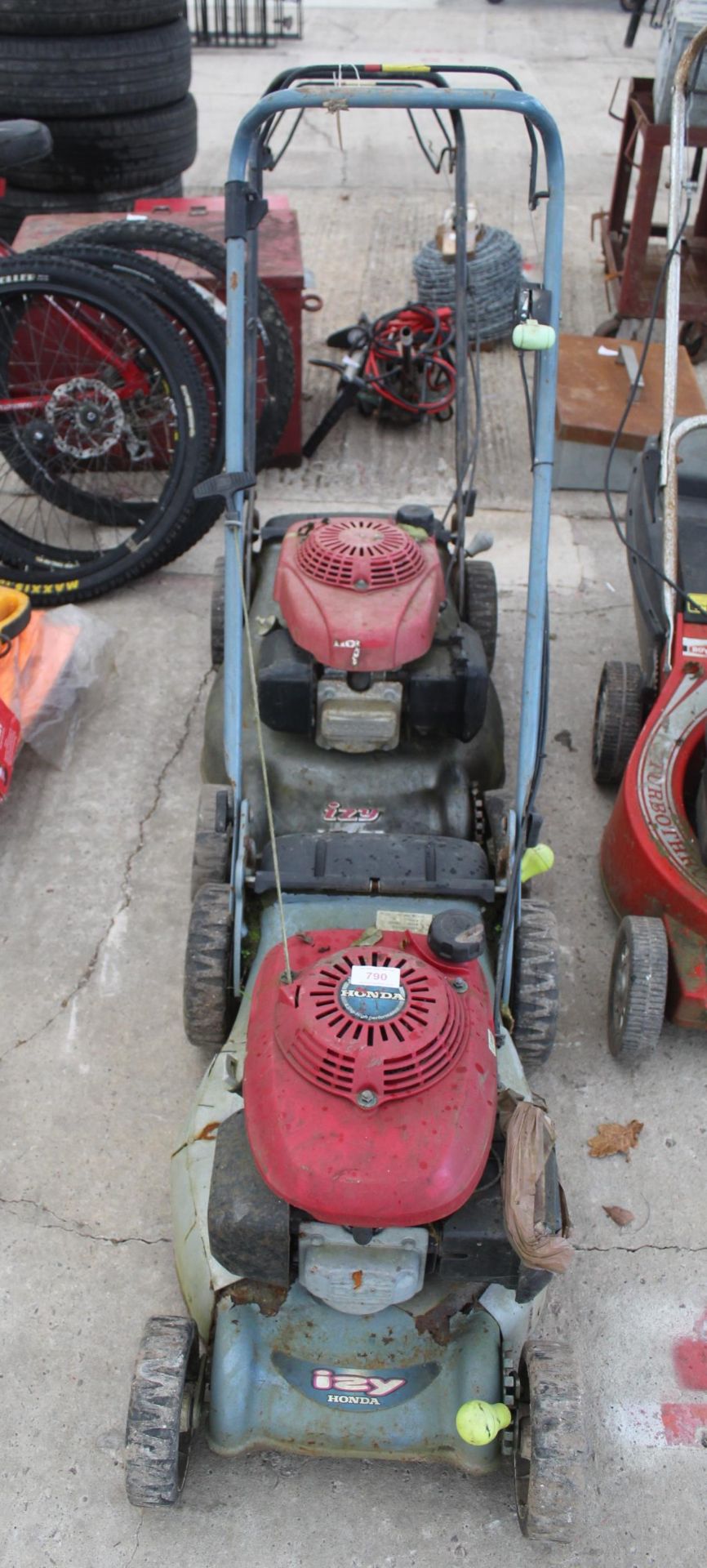 2 HONDA MOWERS NO VAT