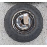 145SR10 TRAILER TYRE AND RIM + VAT